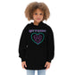 Hearts and Paws Dog Kids fleece hoodie
