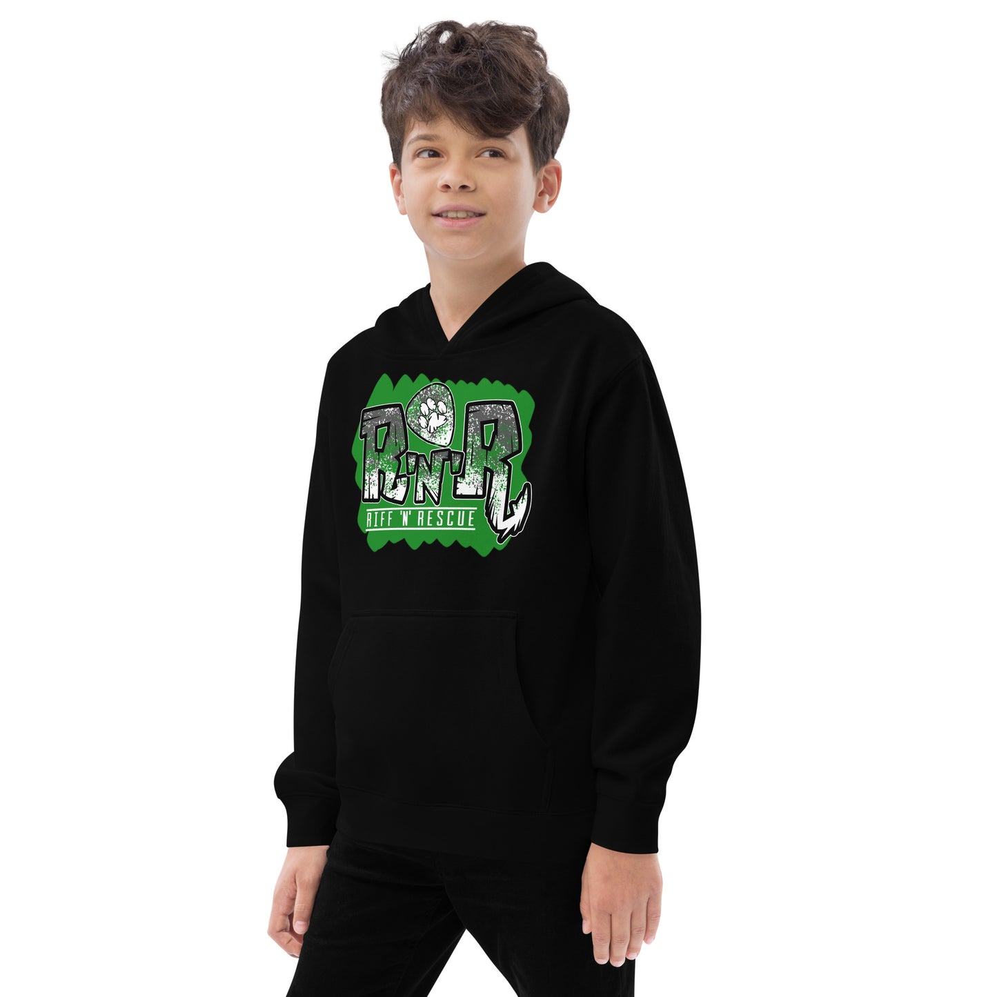 Monster Splatter Kids fleece hoodie