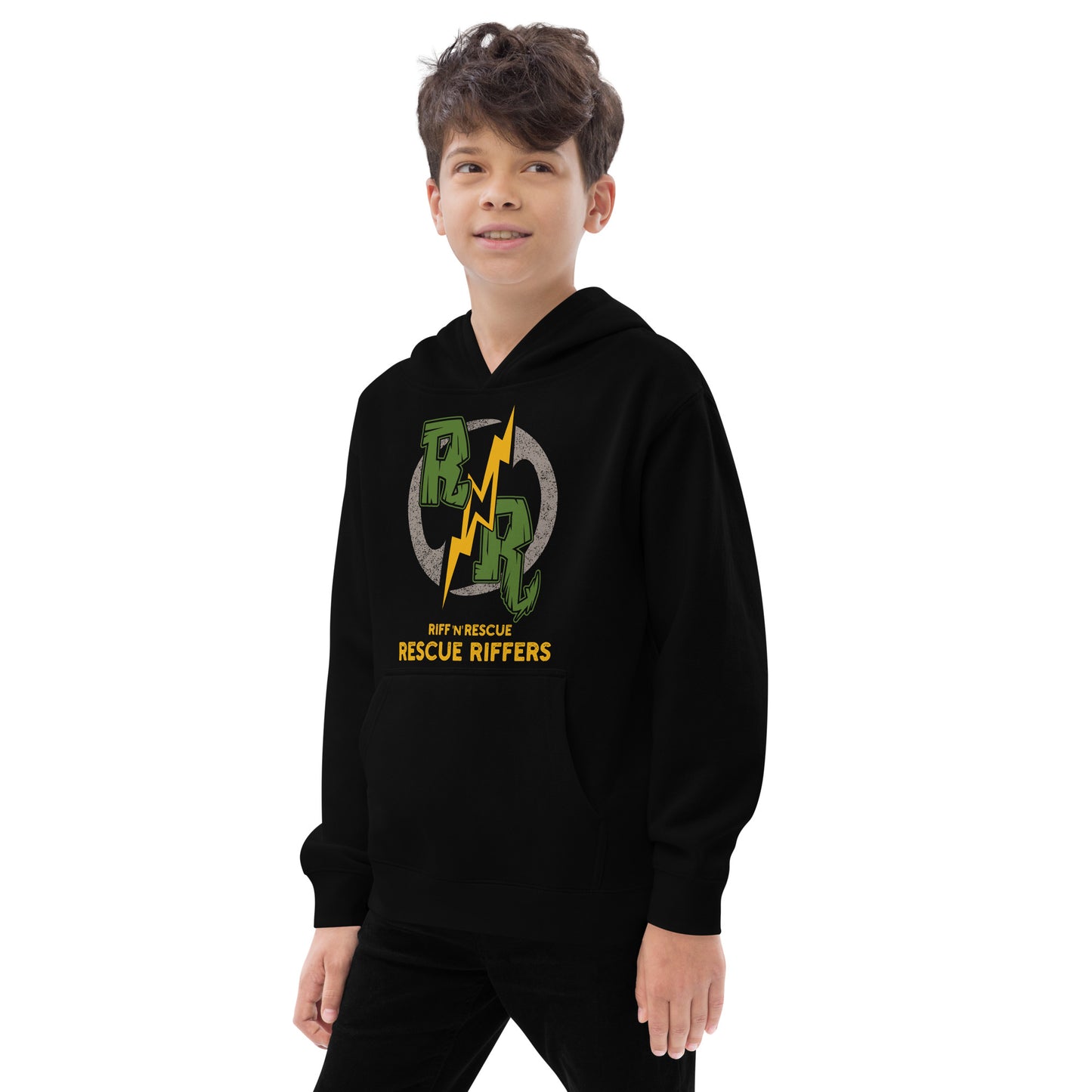 Rescue Riffer Kids fleece hoodie