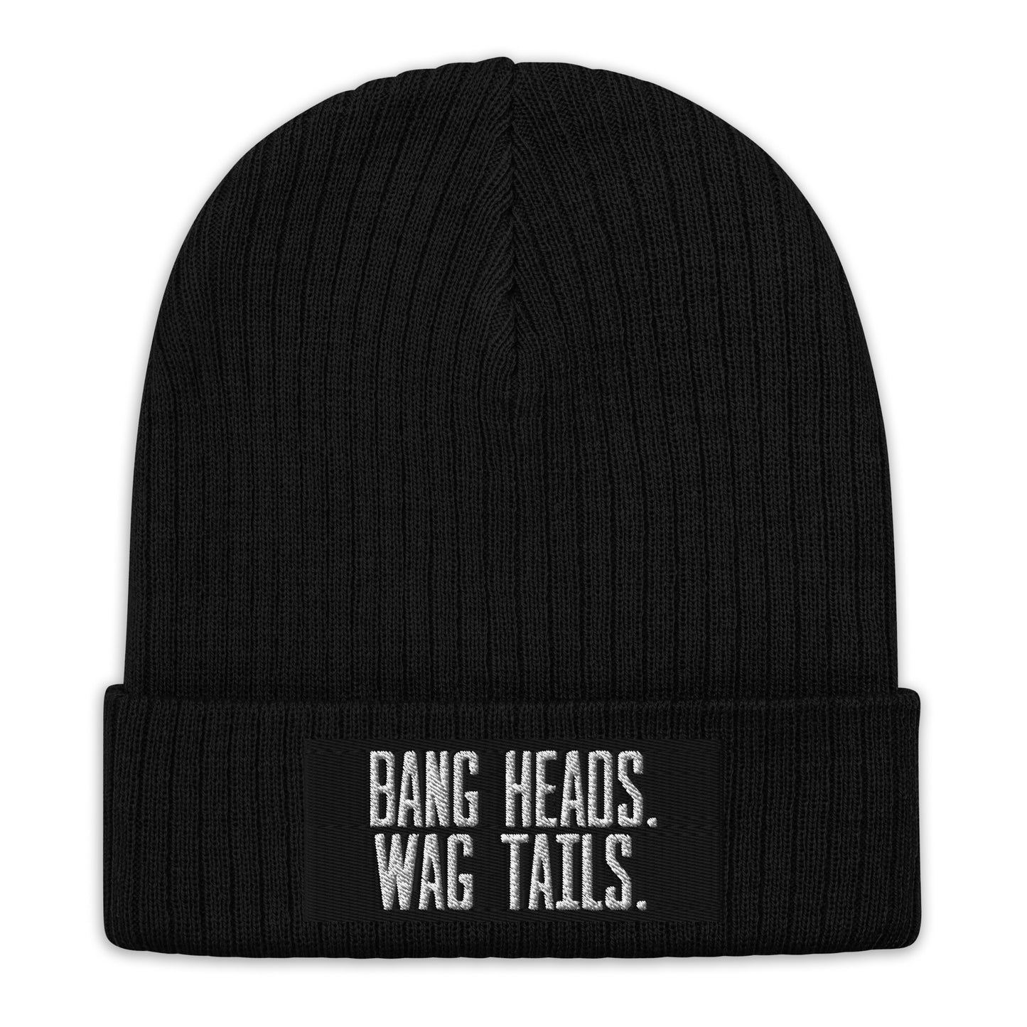 Bang Heads, Wag Tails Recycled Beanie