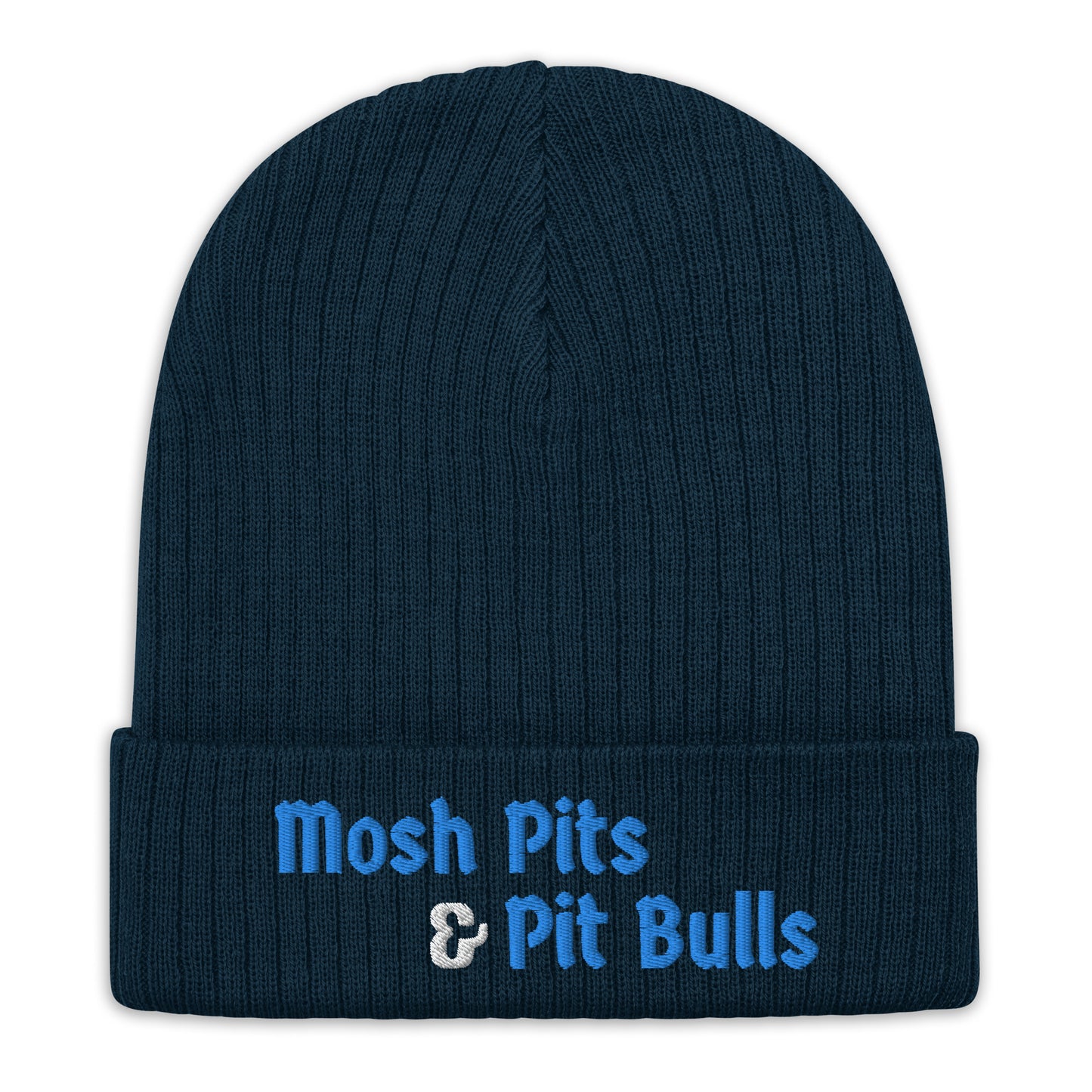 Mosh Pits and Pit Bulls Recycled Beanie