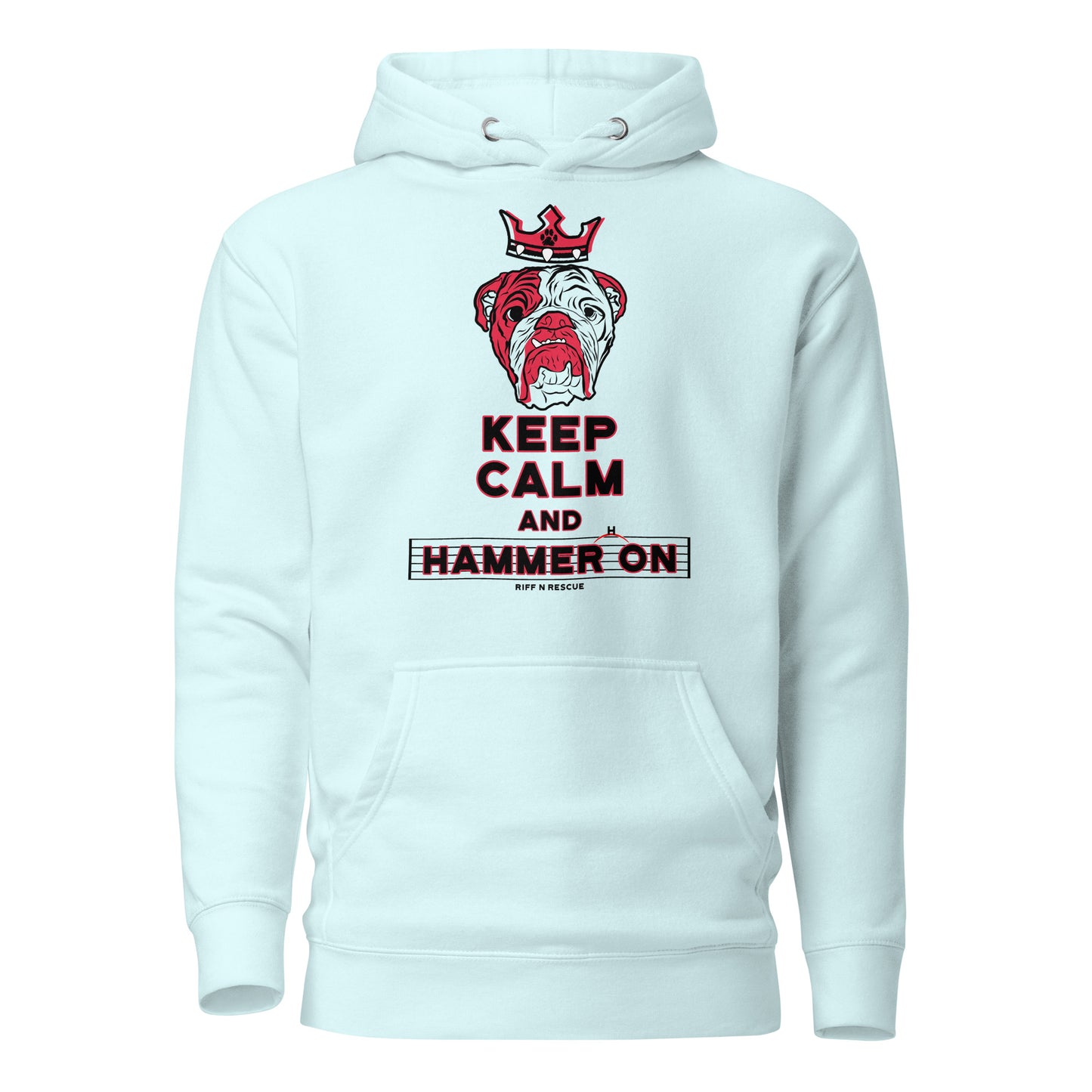 Keep Calm and Hammer On Unisex Hoodie