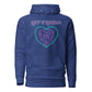 Hearts and Paws Dog Unisex Hoodie