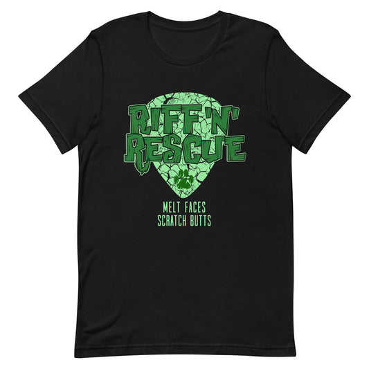 Crackle Green Unisex t-shirt